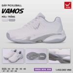 Giày Pickleball WIKA VAMOS x QUANG DƯƠNG Chính Hãng hồng