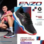 Giay pickle ball Jogarbola Enzo Chính Hãng đen (2)
