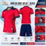 Quần áo bóng đá HD – Earox Hoang Dung Sport vàng