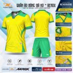 Quần áo bóng đá HD – Earox Hoang Dung Sport vàng