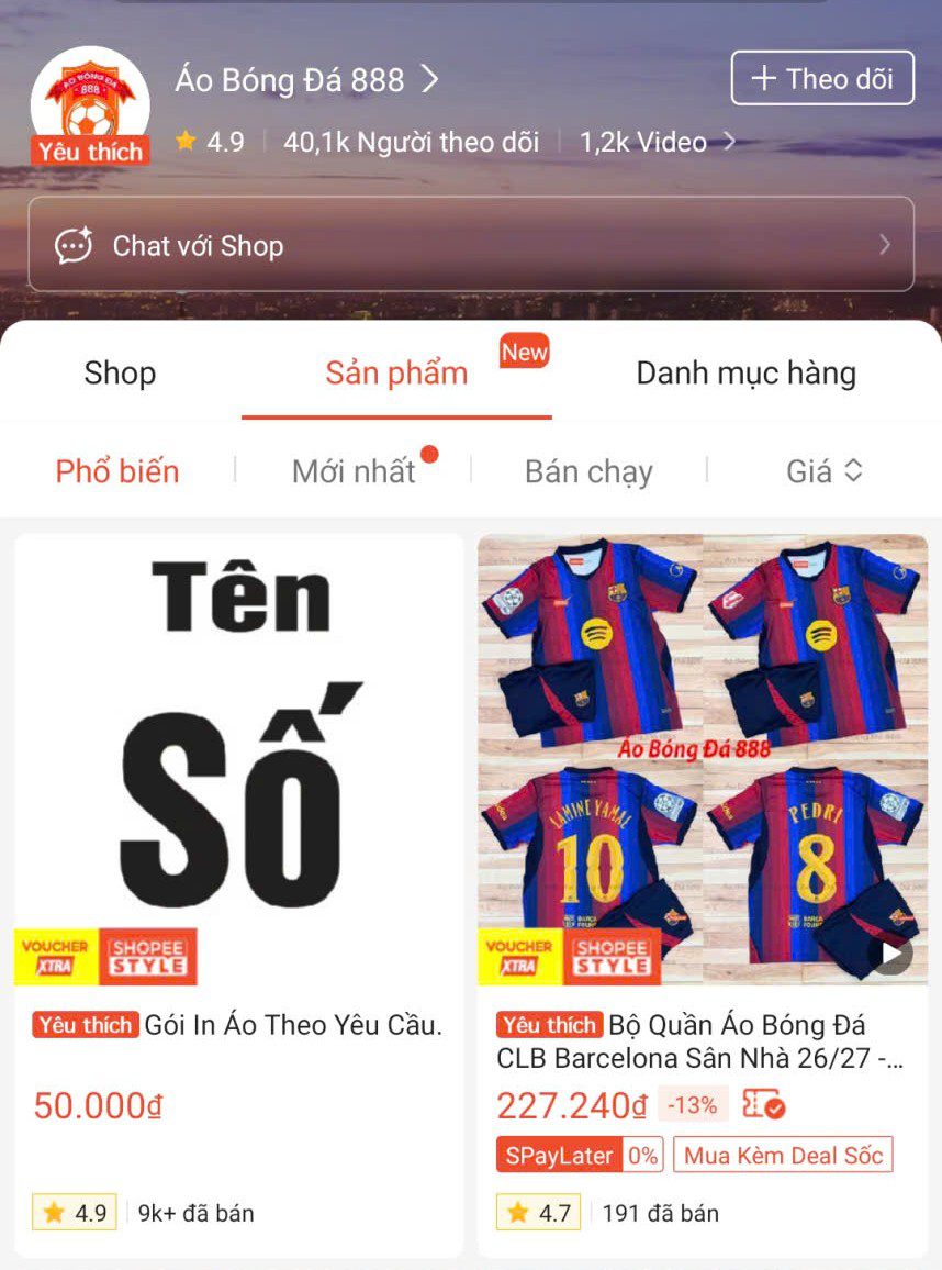 In tên số bóng đá không cần cọc tiền – Cách đặt in đơn giản qua Shopee 2 in ao bong da khong can coc tien 1
