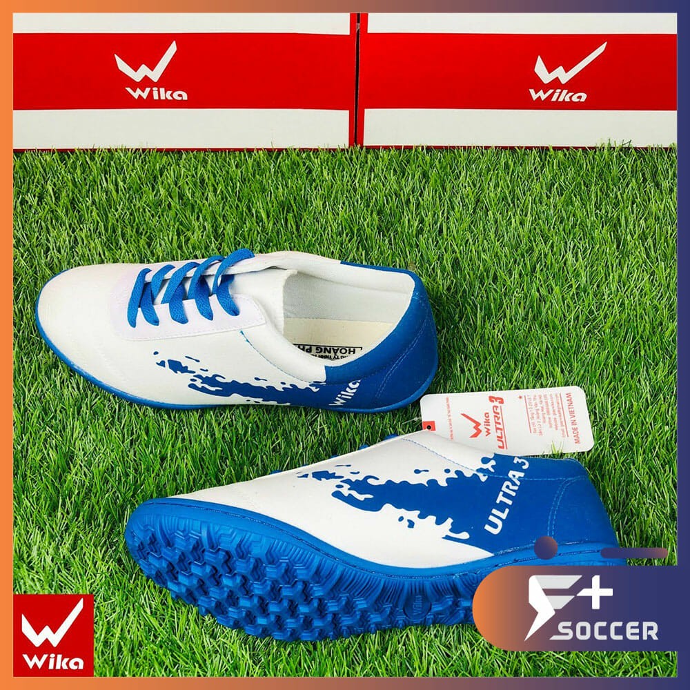 Giày đá bóng chính hãng wika ultra 3 xanh – Fplus soccer