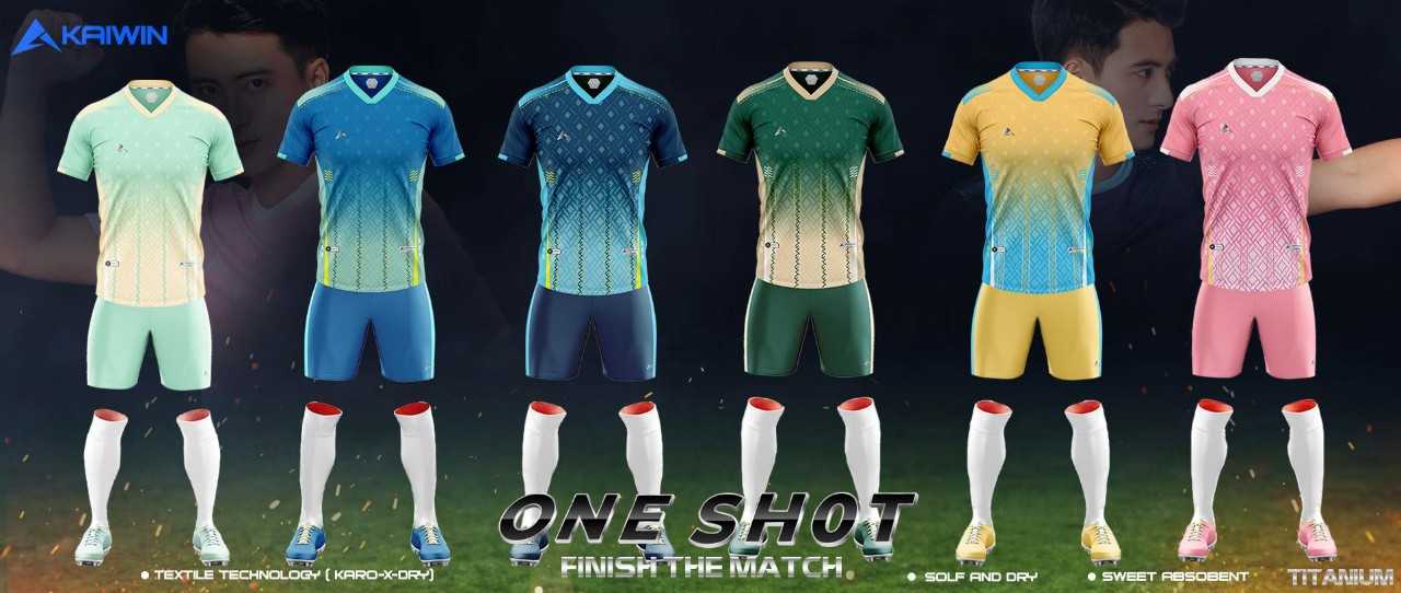 Bộ quần áo bóng đá áo thể thao OneShot chính hãng kaiwin sport việt nam