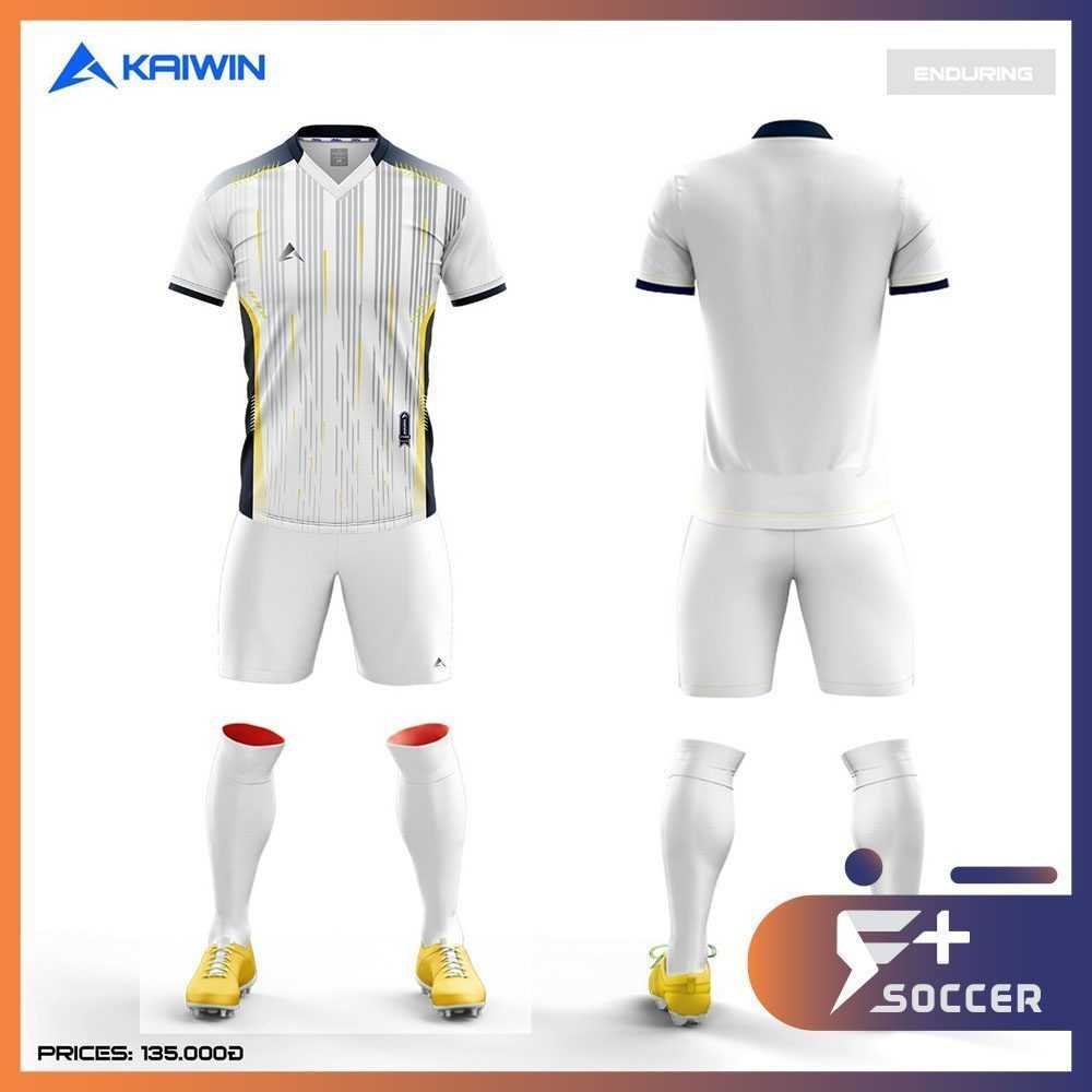 Bộ quần áo bóng đá thể thao Enduring chính hãng Kaiwin Sport Đỏ