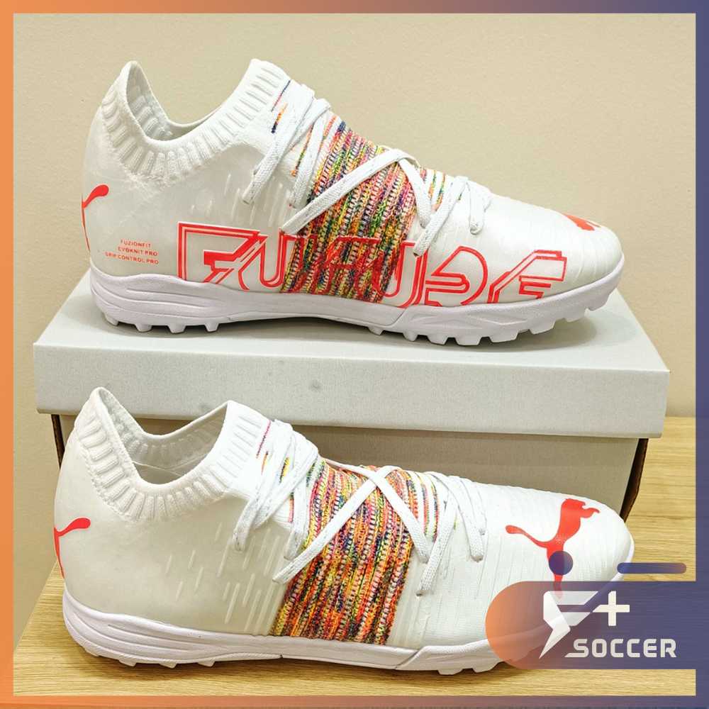 Giày đá bóng sân cỏ nhân tạo Puma Future Z 1.1 1.2 1.3 4.1 TF lô sản xuất mới màu trắng 2