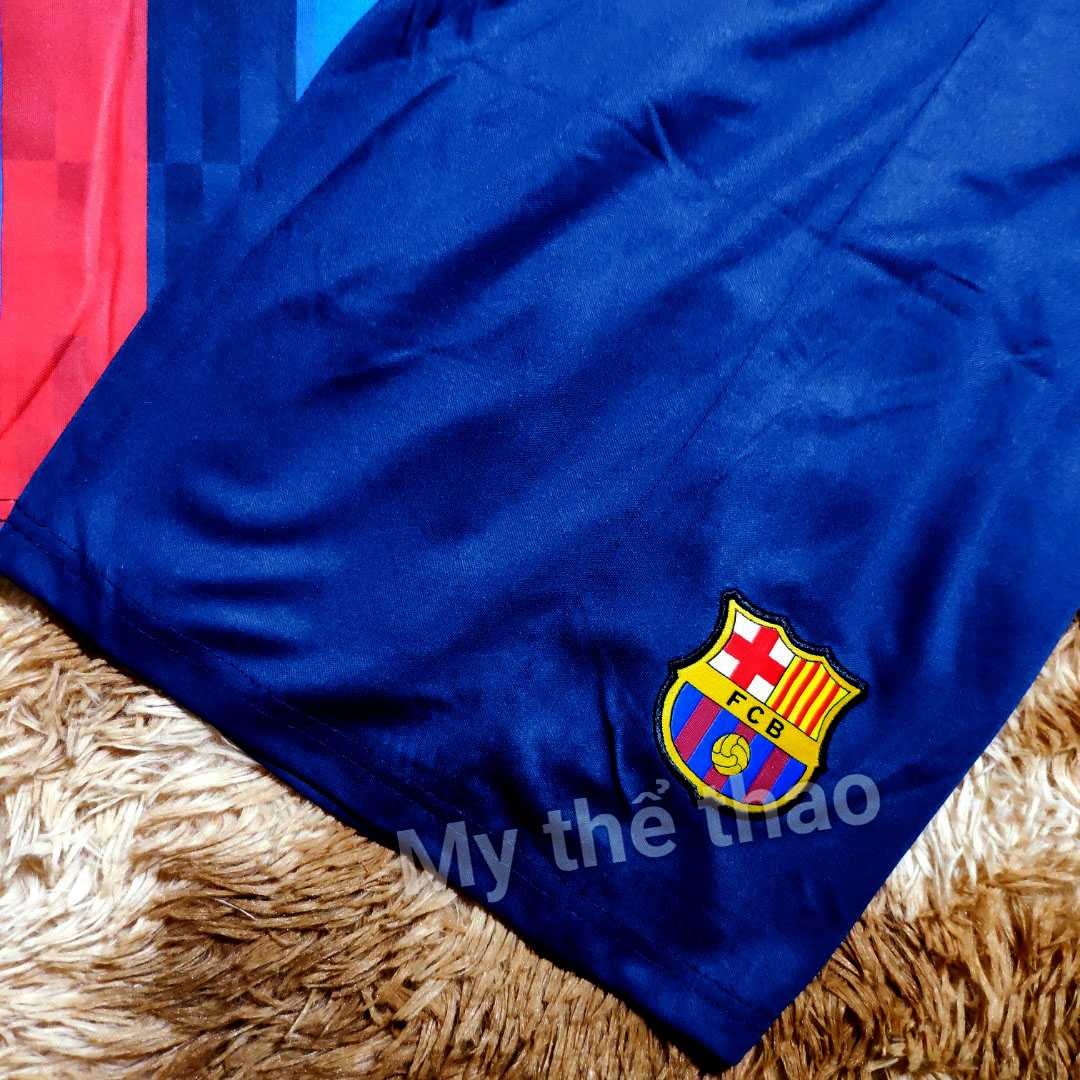 Bộ quần áo clb bóng đá Barca Barcelona FCB 2023 sân nhà chính thức 22 23 logo thêu vải thái 1