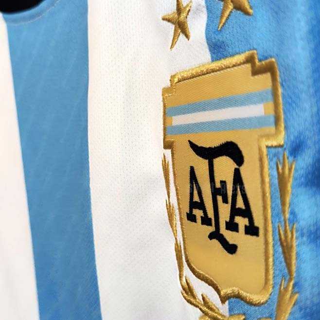 Bộ quần áo đá bóng đội tuyển Argentina jersey 2023 sân nhà xanh trắng 20-23 1
