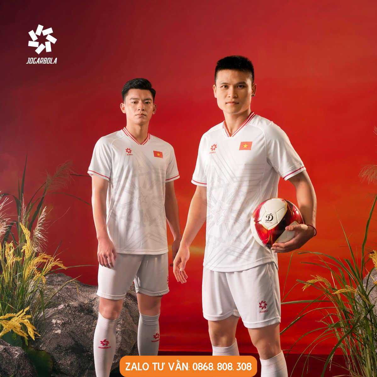 Áo bóng đá thi đấu đội tuyển Việt Nam 2024 chính hãng JOGARBOLA mới nhất