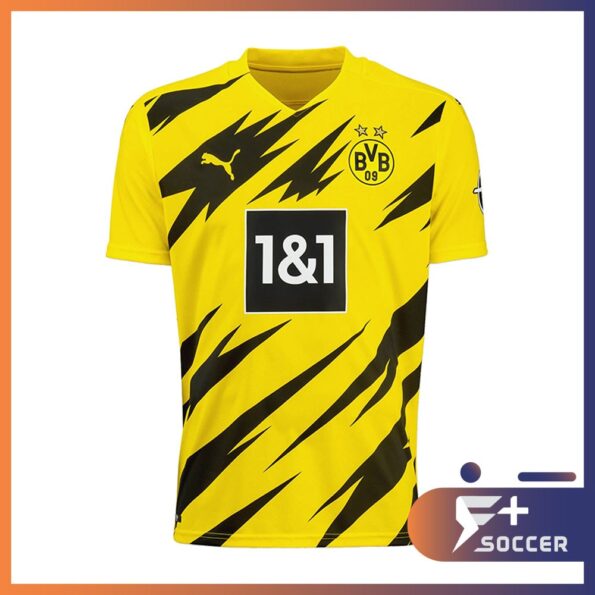 Bộ quần áo bóng đá CLB Borussia Dortmund 2020 – 2021 Sân nhà (BVB vàng). Hàng super-k