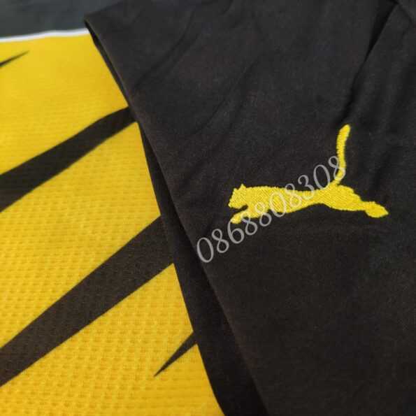 Bộ quần áo đá banh bóng đá BVB Borussia dortmund 1&1 logo thêu jersey 2020 2022 màu vàng 8