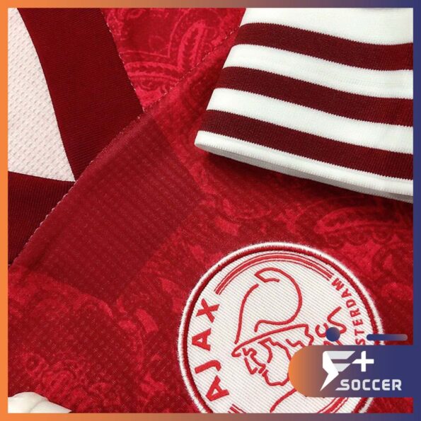 Fplus soccer bộ quần áo bóng đá CLB, áo đấu Ajax Đỏ – Hà Lan Sân Nhà