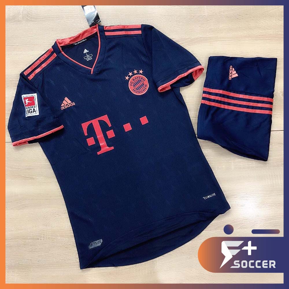 Bayern Munchen đen 2020 - 2021, bộ quần áo đấu Bayern Munchen đen 2020 - 2021 mới nhất, loại super-fake siêu đẹp, hỗ trợ in số, hàng đủ size và sẵn hàng