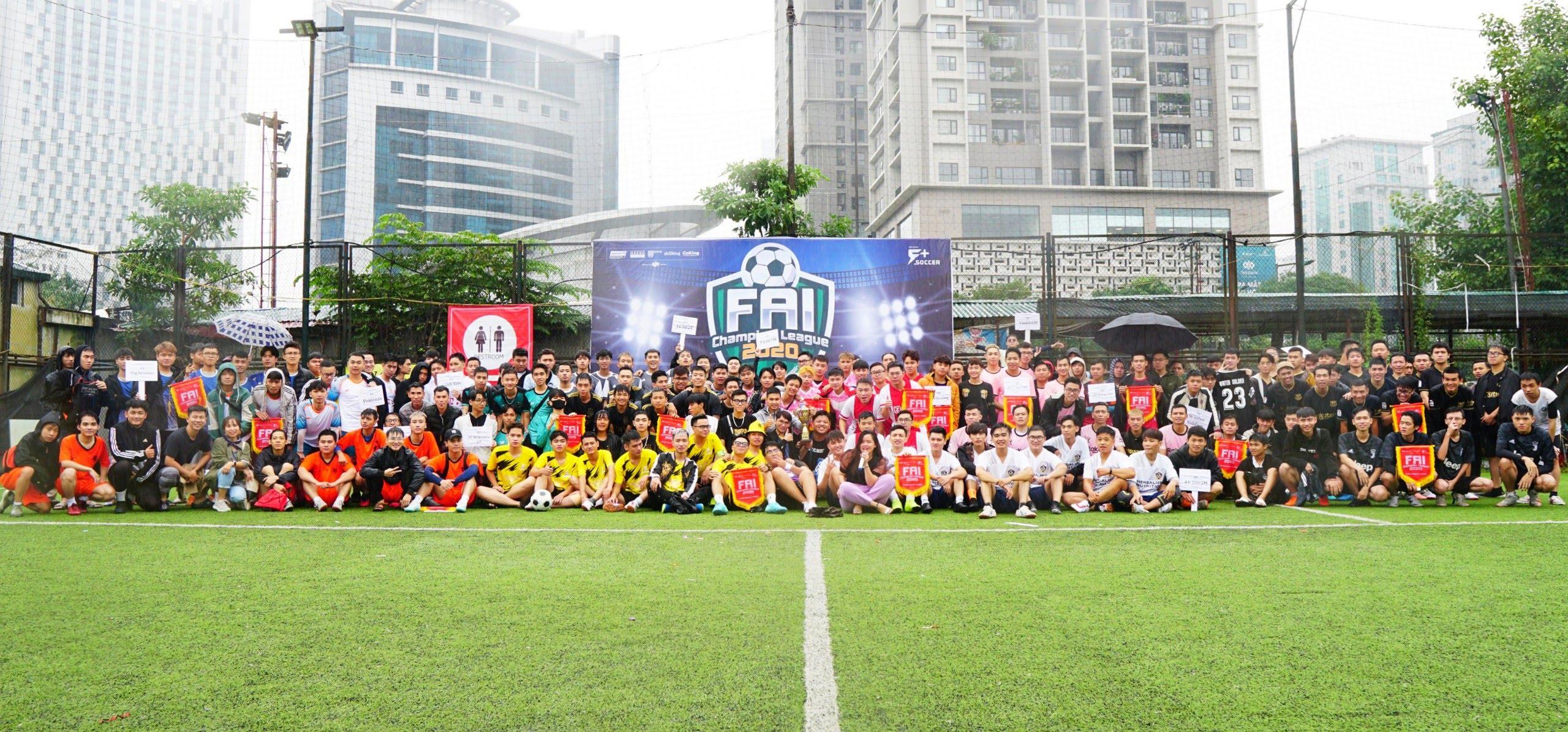 Viện Đào tạo Quốc tế FPT & nhà tài trợ F+ Soccer chính thức khai mạc giải bóng đá sinh viên FAI Champion League 2020