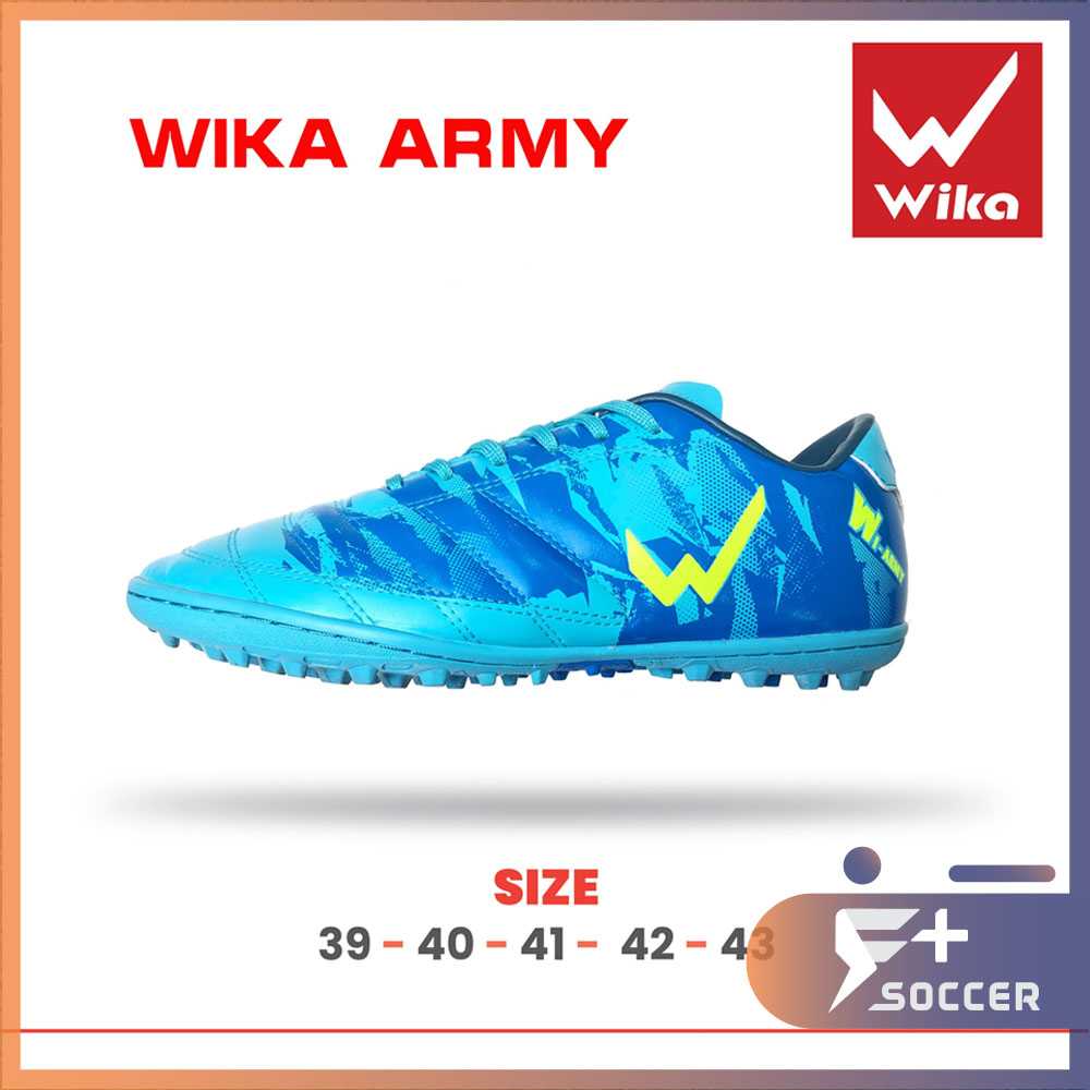 Giày đá bóng sân cỏ nhân tạo giá rẻ wika army chính hãng wika việt nam mẫu camo đỏ vàng việt nam