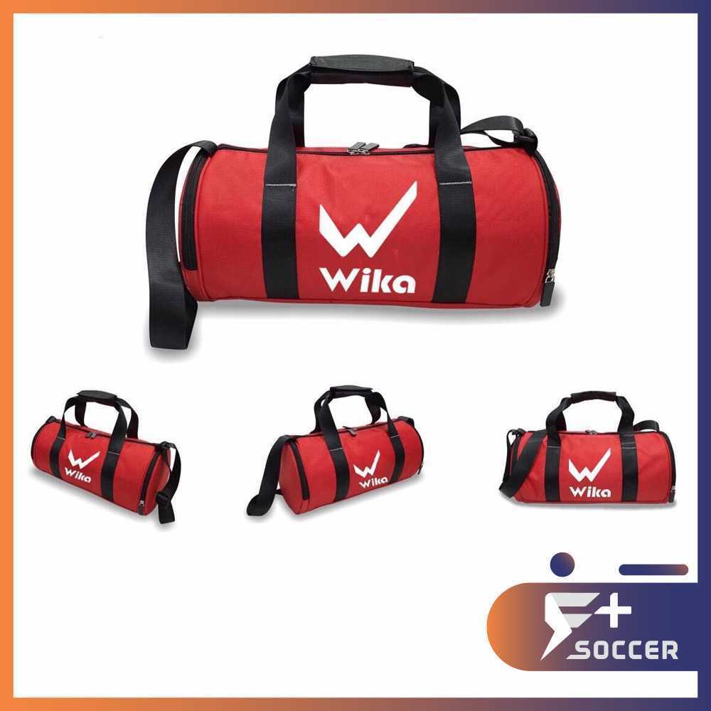 Túi trống thể thao bóng đá bóng chuyền đựng giày chính hãng wika đỏ 2