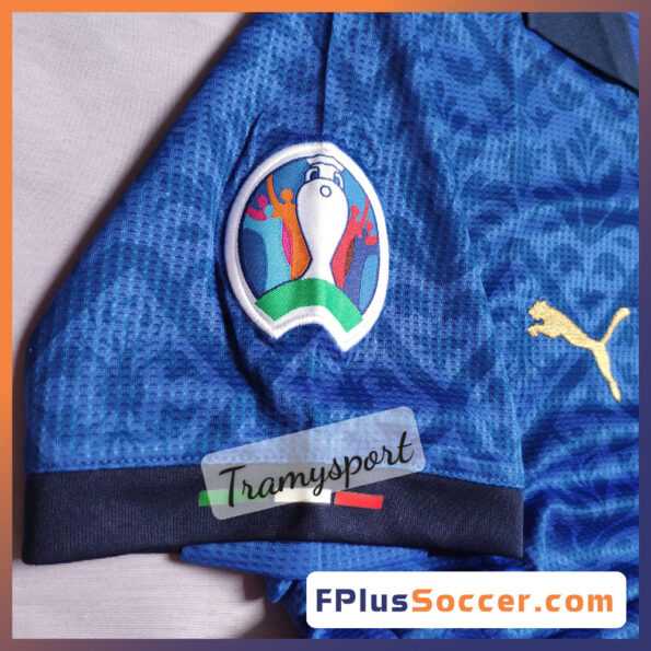 Mua bộ quần áo bóng đá đội tuyển ý italia đầy đủ logo thêu ouma xanh biển đậm giá rẻ 7