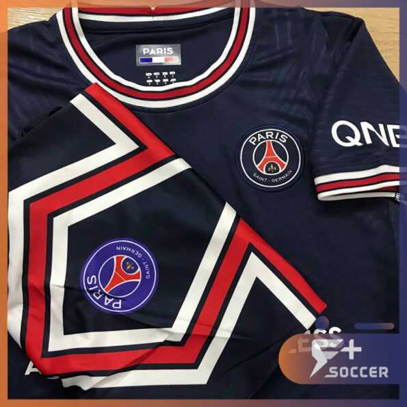SF Bộ quần áo bóng đá CLB Paris Saint-Germain PSG quần mới màu xanh tím than 2