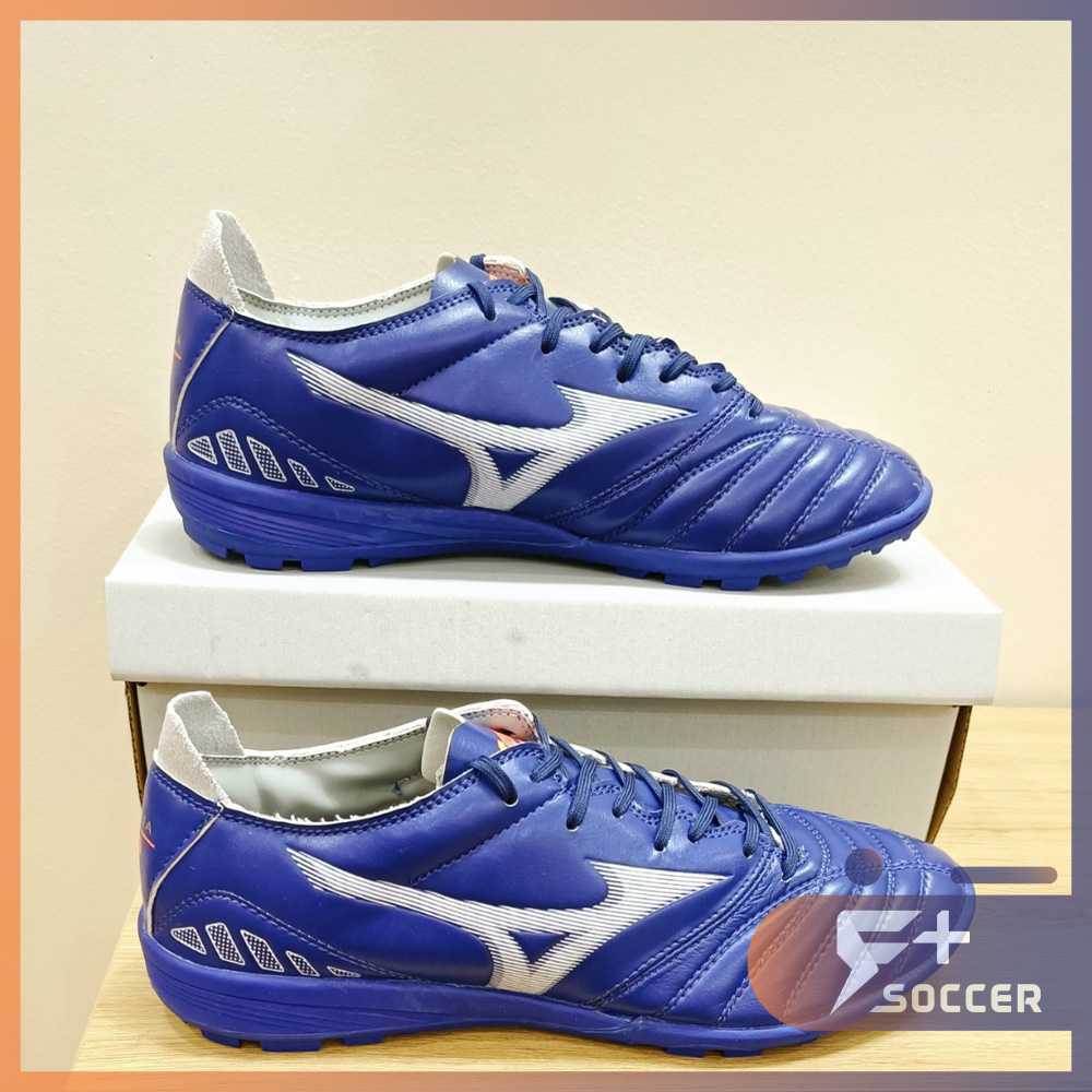 Giày đá bóng sân cỏ nhân tạo Mizuno Morelia Neo III Pro AS hàng không chính hãng màu xanh 0
