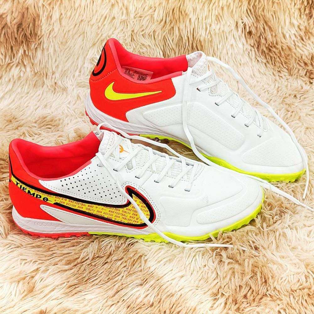 Giày đá bóng Nike Tiempo Legend 9 Academy TF sân cỏ nhân tạo giá rẻ màu trắng đỏ 2