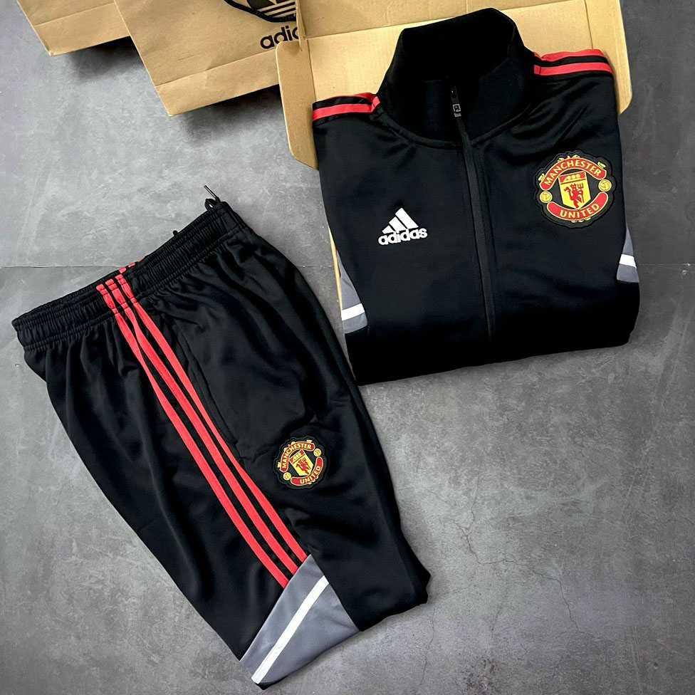 Bộ quần áo khoác nỉ thu đông clb MU Manchester United chất dày nhiều màu logo thêu cao cấp mới 18